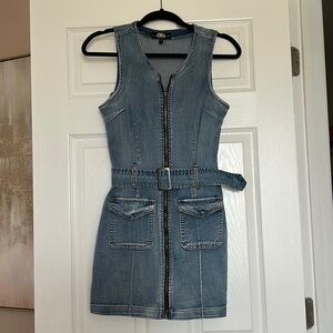 Denim Sleeveless Dress